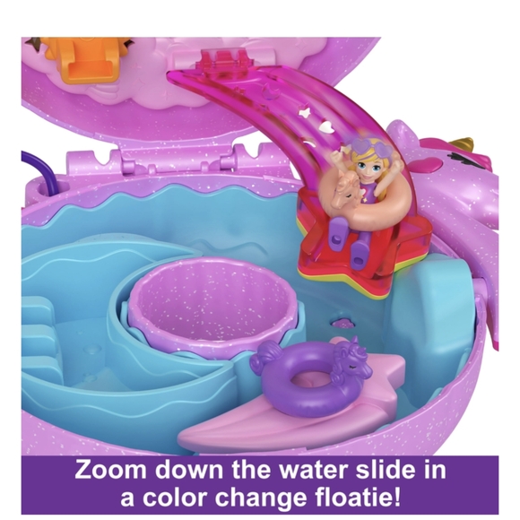 Nwt Polly Pocket miniature kids toy doll playset pretend play - Picture 2 of 3